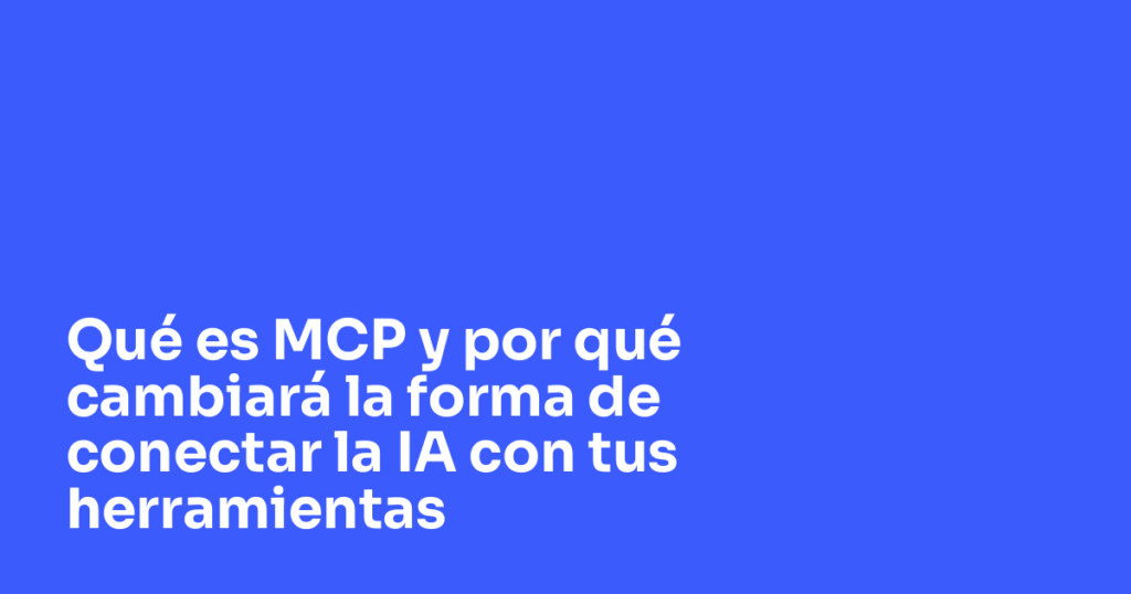 qué es MCP