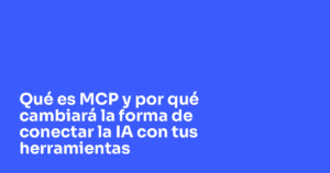 qué es MCP