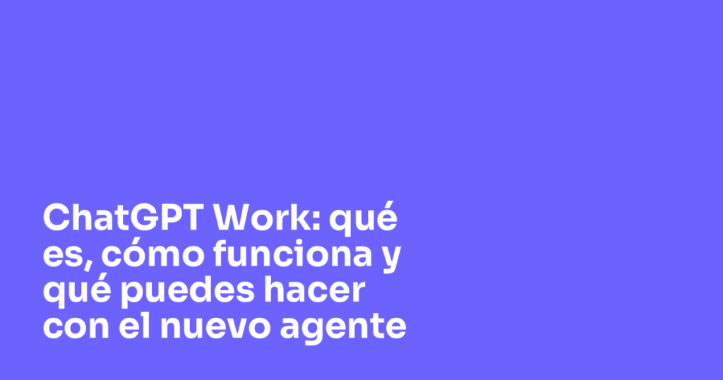 ChatGPT Work